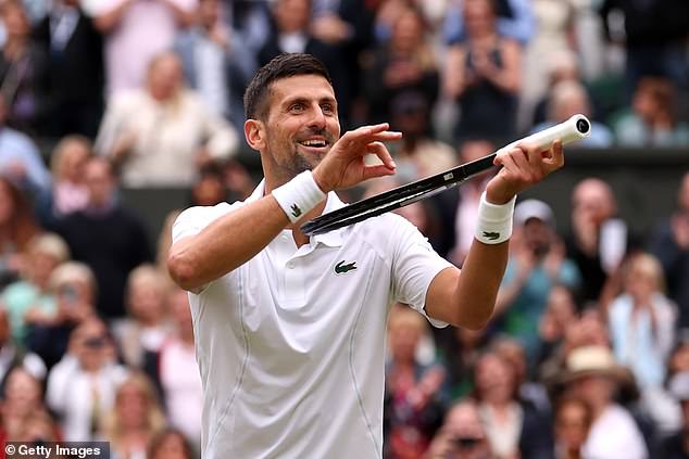 Novak Djokovic was once again booed on Centre Court at Wimbledon after booking his place in the final