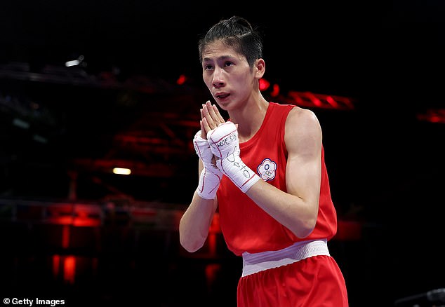 Lin Yu-ting (pictured), who like Khelif was disqualified from the Women's World Championships last year, won her opening bout in the women's featherweight boxing event