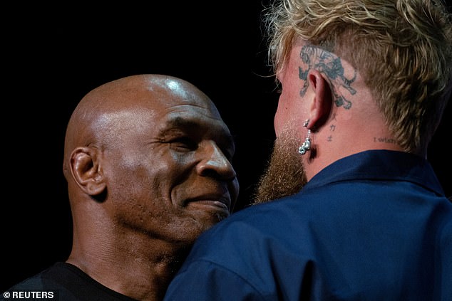 Mike Tyson has denied eating raw meat to prepare for his fight against Youtuber-turned-boxer Jake Paul