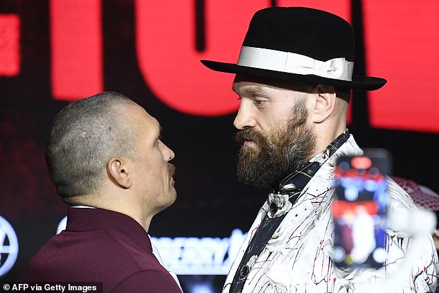 Tyson Fury and Oleksandr Usyk will meet in their much anticipated rematch on Saturday night